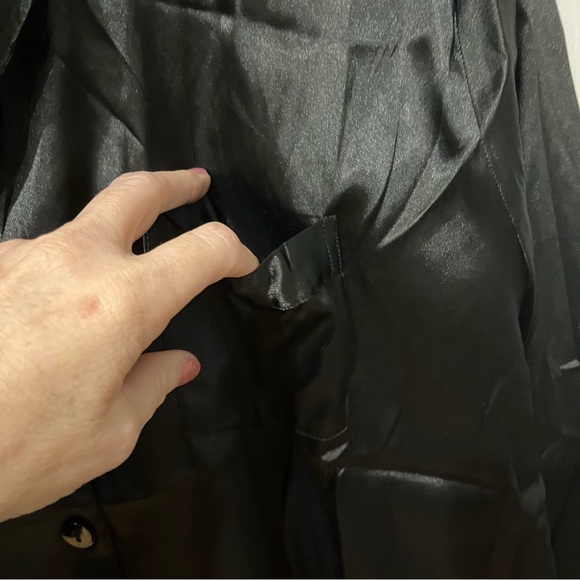 Women’s faux satin 2 piece lounge set size XL - Picture 3 of 10